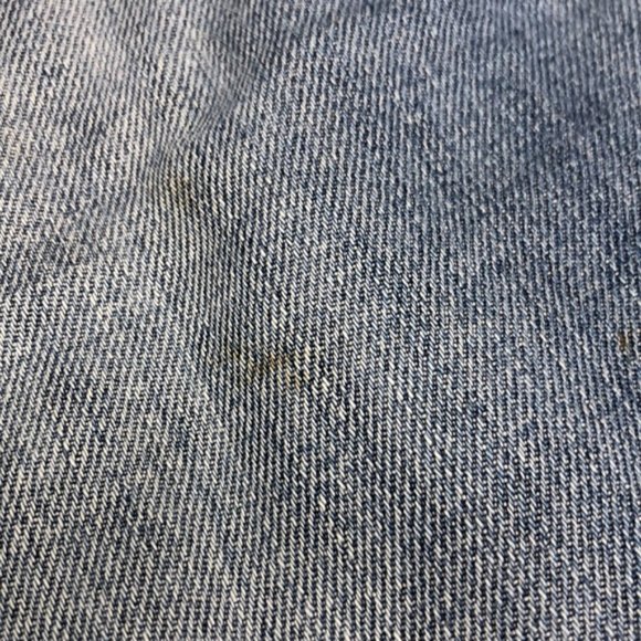 VINTAGE LIQUID X BOYFRIEND CROP JEANS 10/30x24 100% COTTON 🦋 - Picture 9 of 12